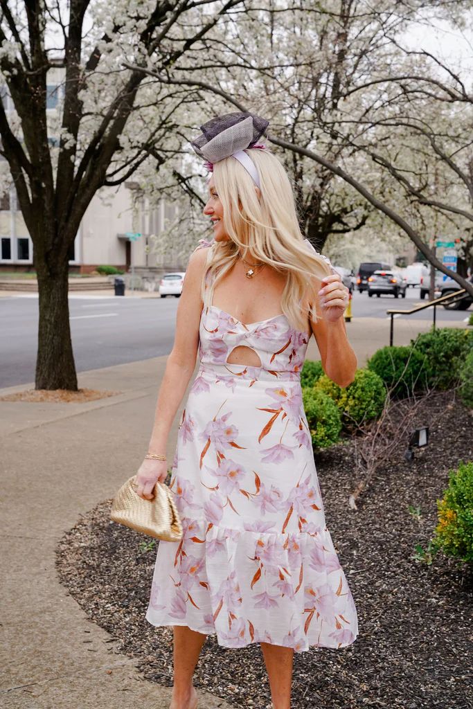 Lilac Gardens Midi Dress | Dress & Dwell