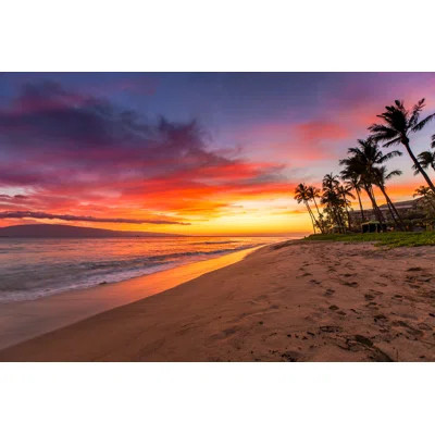 Kaanapali Beach by Susanne Neumann - Wrapped Canvas Photograph | Wayfair North America