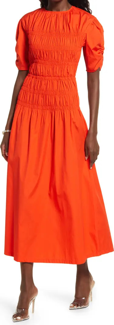 Open Edit Smocked Maxi Dress | Nordstrom | Nordstrom