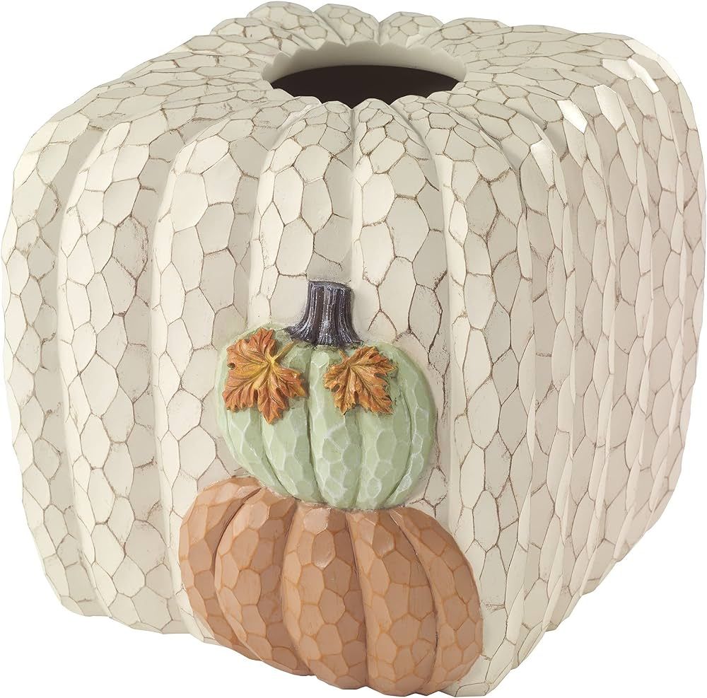 Avanti Linens - Tissue Box Cover, Fall Inspired Home Decor (Grateful Patch Collection) | Amazon (US)