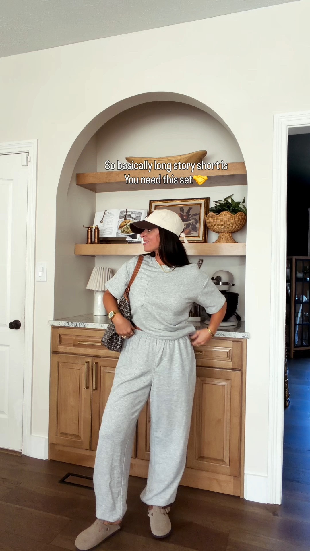 This set is everything! 
XS top M bottoms

#LTKmorningroutine #LTKootd #LTKPetite