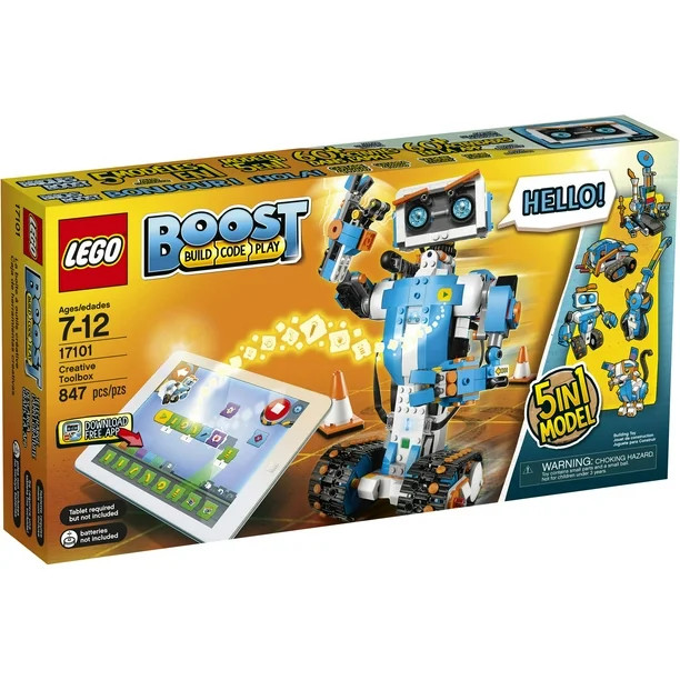 LEGO BOOST Creative Toolbox 17101 Coding STEM Set - Walmart.com | Walmart (US)