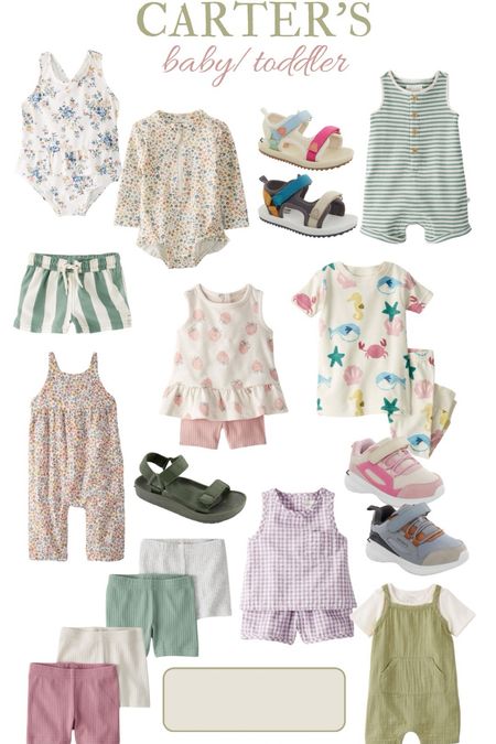 Carter’s spring toddler and baby boy and girl clothes and shoes! #babyclothes #toddler 

#LTKbaby #LTKSeasonal #LTKkids