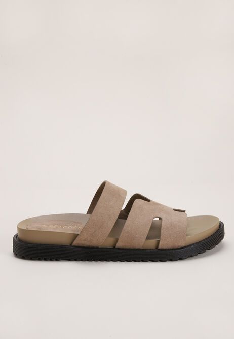 Womens Stone H-Strap Footbed Sandals | Peacocks