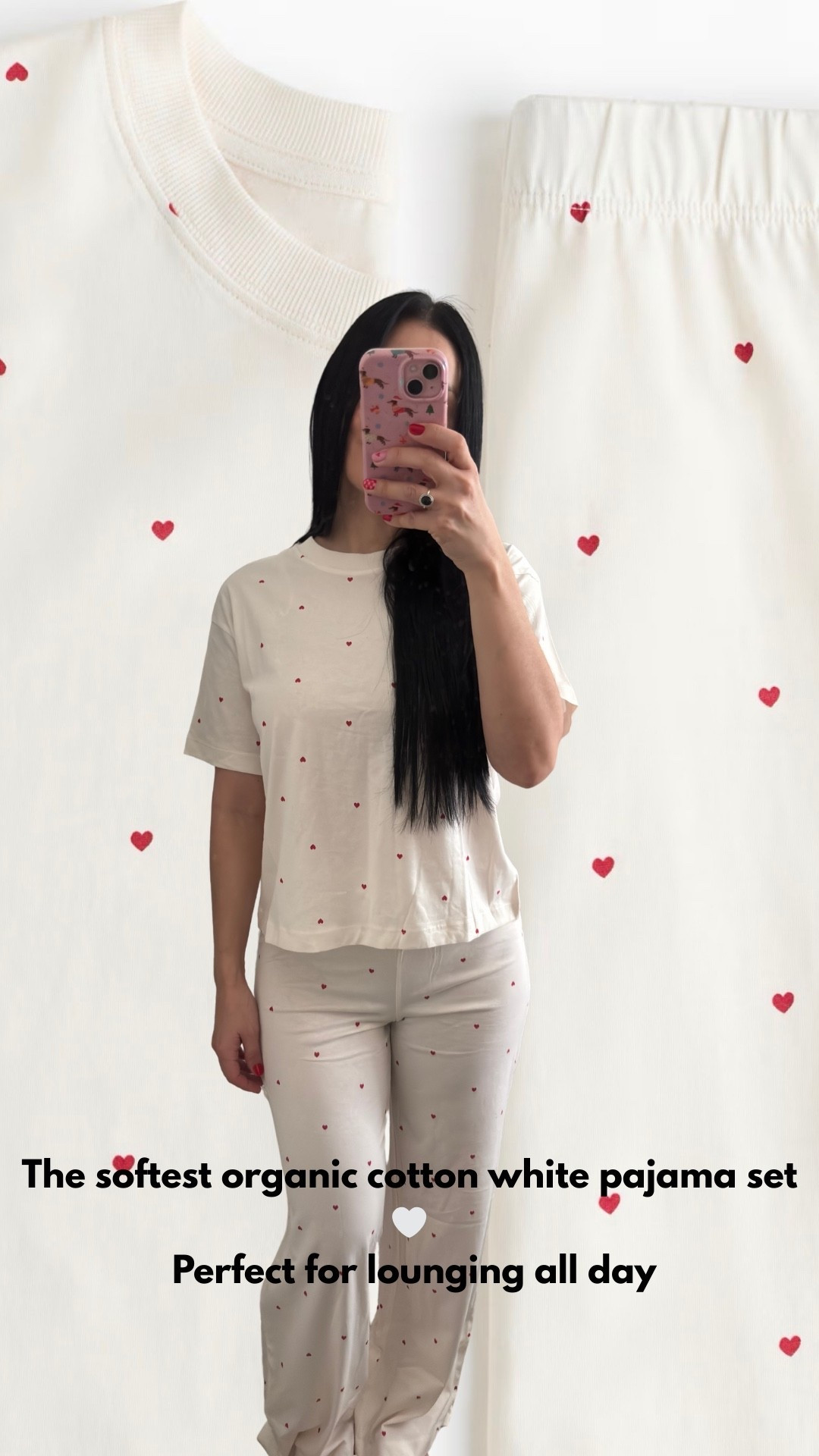 White polka dot pajama set 🤍
Lightweight, cozy, and perfect for everyday lounging❤️

#LTKValentine #LTKPetite #LTKootd