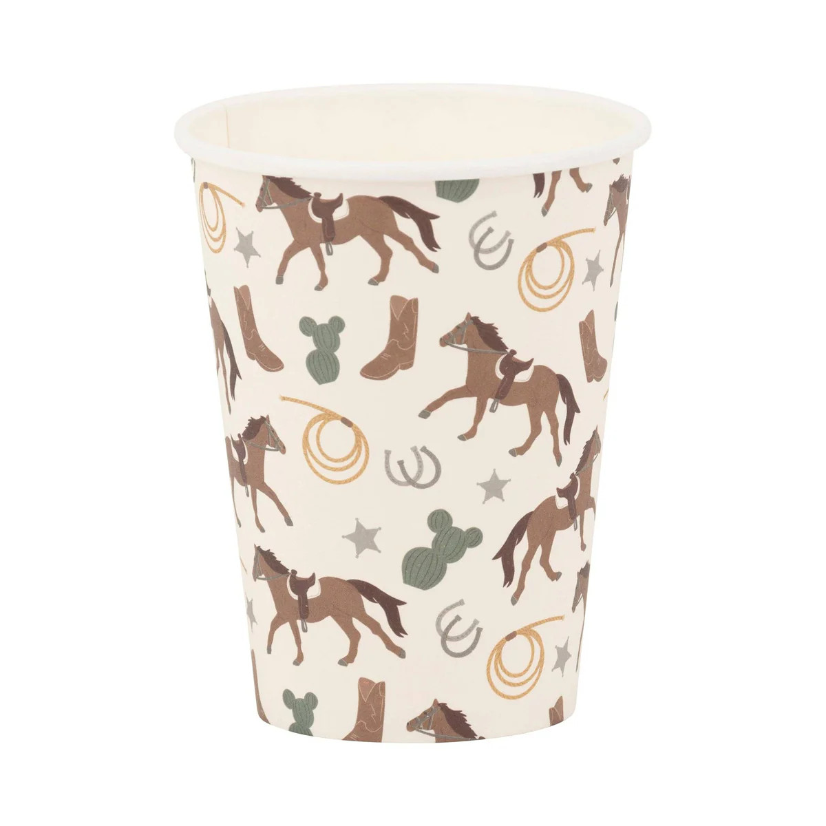 Howdy Paper Party Cups 8pk. | Pretty Day