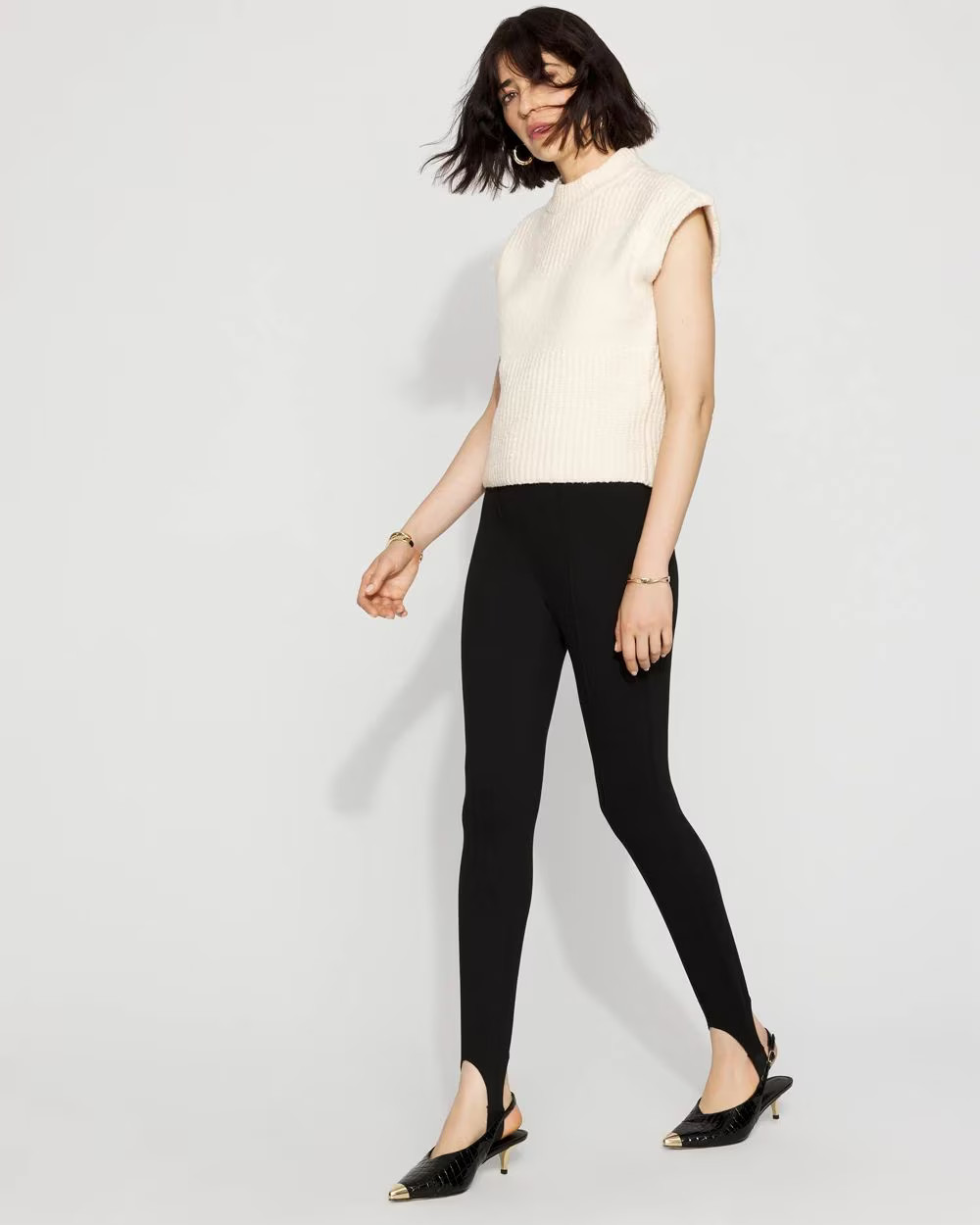 High-Rise Stirrup Legging | White House Black Market