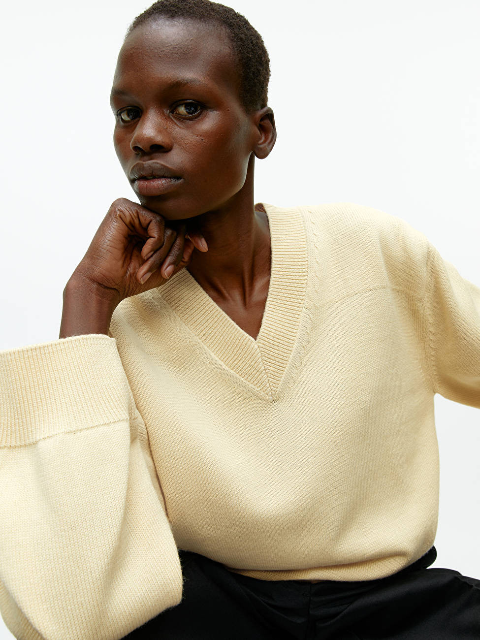 Cotton Wool Blend Jumper
				
				$99 | ARKET (US&UK)