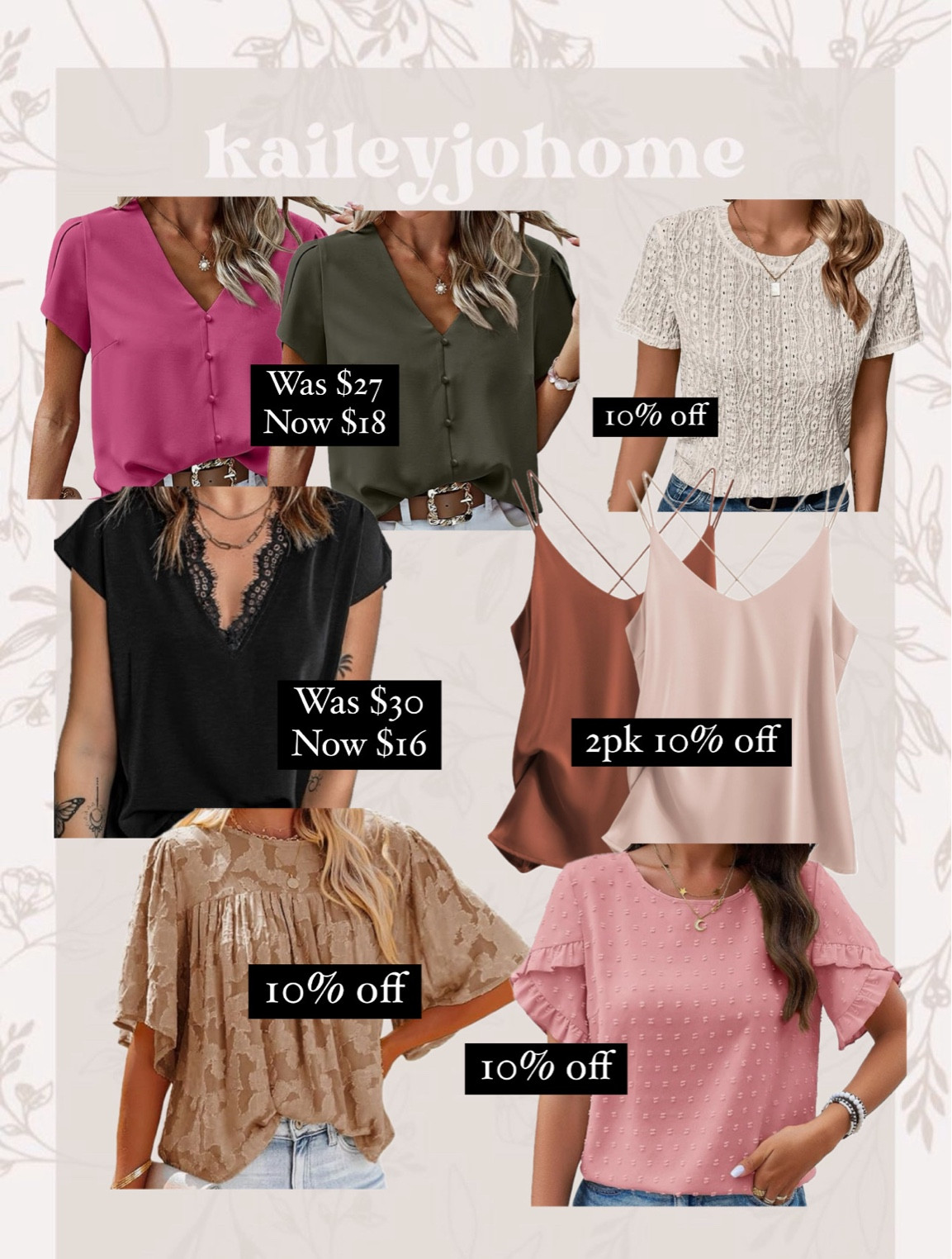 Women’s tops on sale on Amazon 

#LTKsalealert #LTKmidsize #LTKGiftGuide