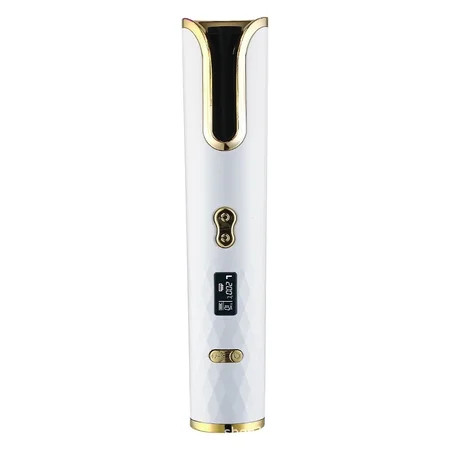 Cordless Automatic Hair Curler Portable Wireless Curling Iron with LCD Display Fast Heating Adjustab | Walmart (US)
