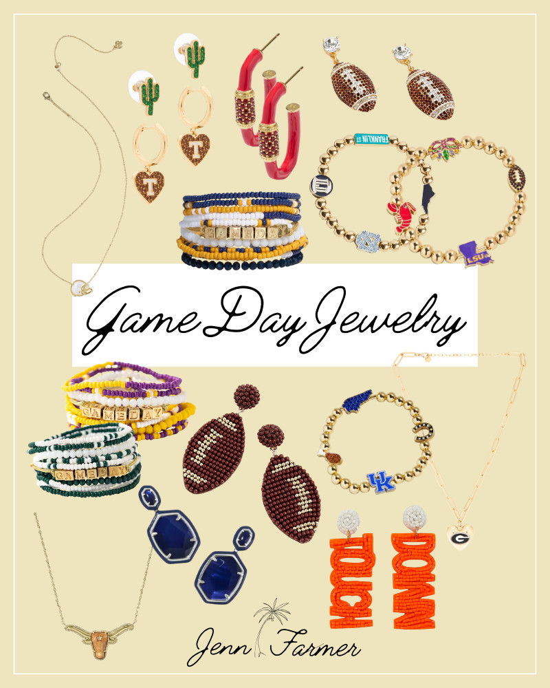 Game Day jewelry to spice up any outfit for the football season!


game day, football season, jewelry, game day jewelry, under $50, earrings, bracelet, Kendra Scott, bauble bar, bracelet stack 

 #LTKSeasonal #LTKU #LTKStyleTip