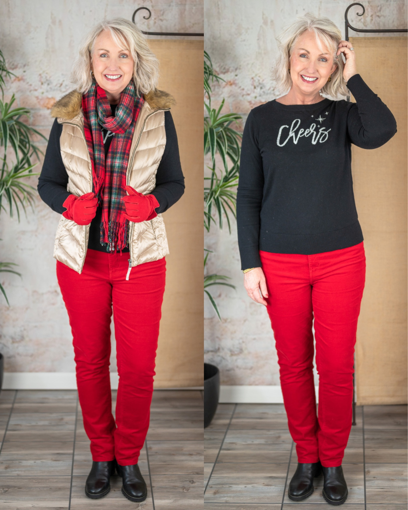 These red corduroy pants will look great with any holiday sweater this season. #Sponsored #MyTalbots #Talbotspartner  

#LTKSeasonal #LTKstyletip #LTKHoliday