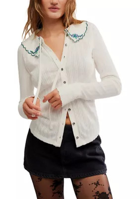 Free People Women's Juniper Long Sleeve Cardi | Belk