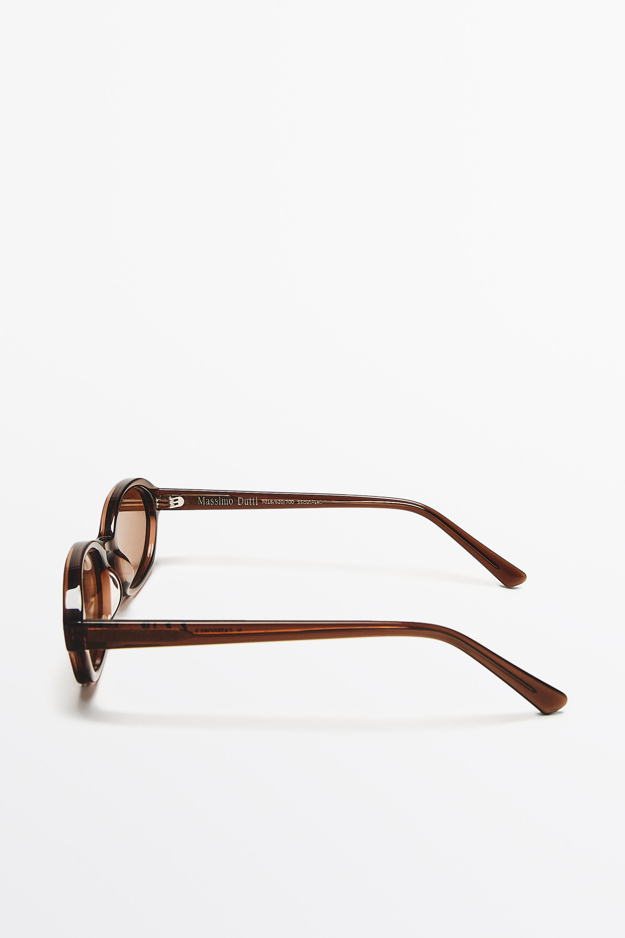 Round sunglasses | Massimo Dutti UK