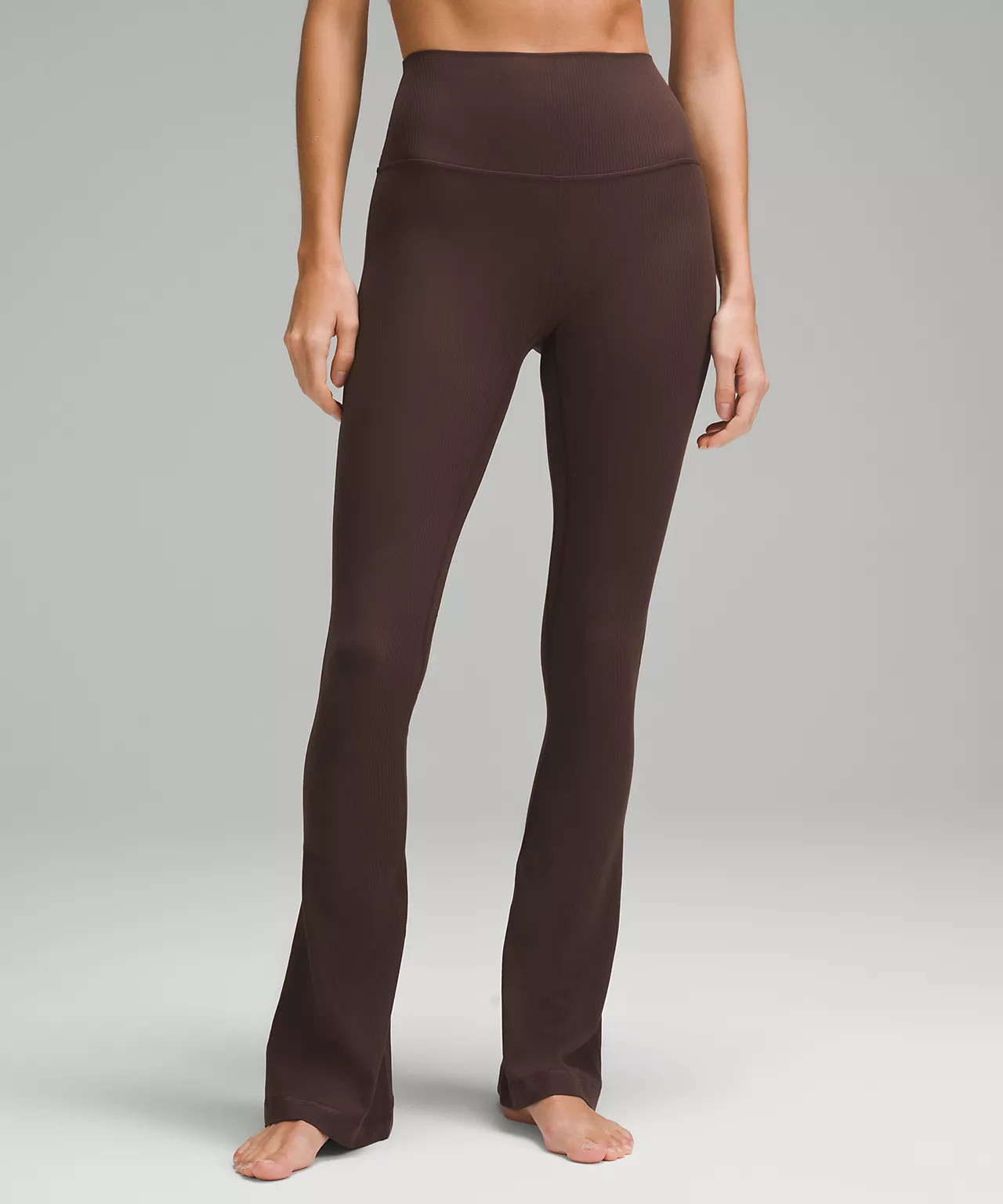 lululemon Align™ High-Rise Ribbed Mini-Flare Pant *Regular | Women's Leggings/Tights | lululemo... | Lululemon (US)