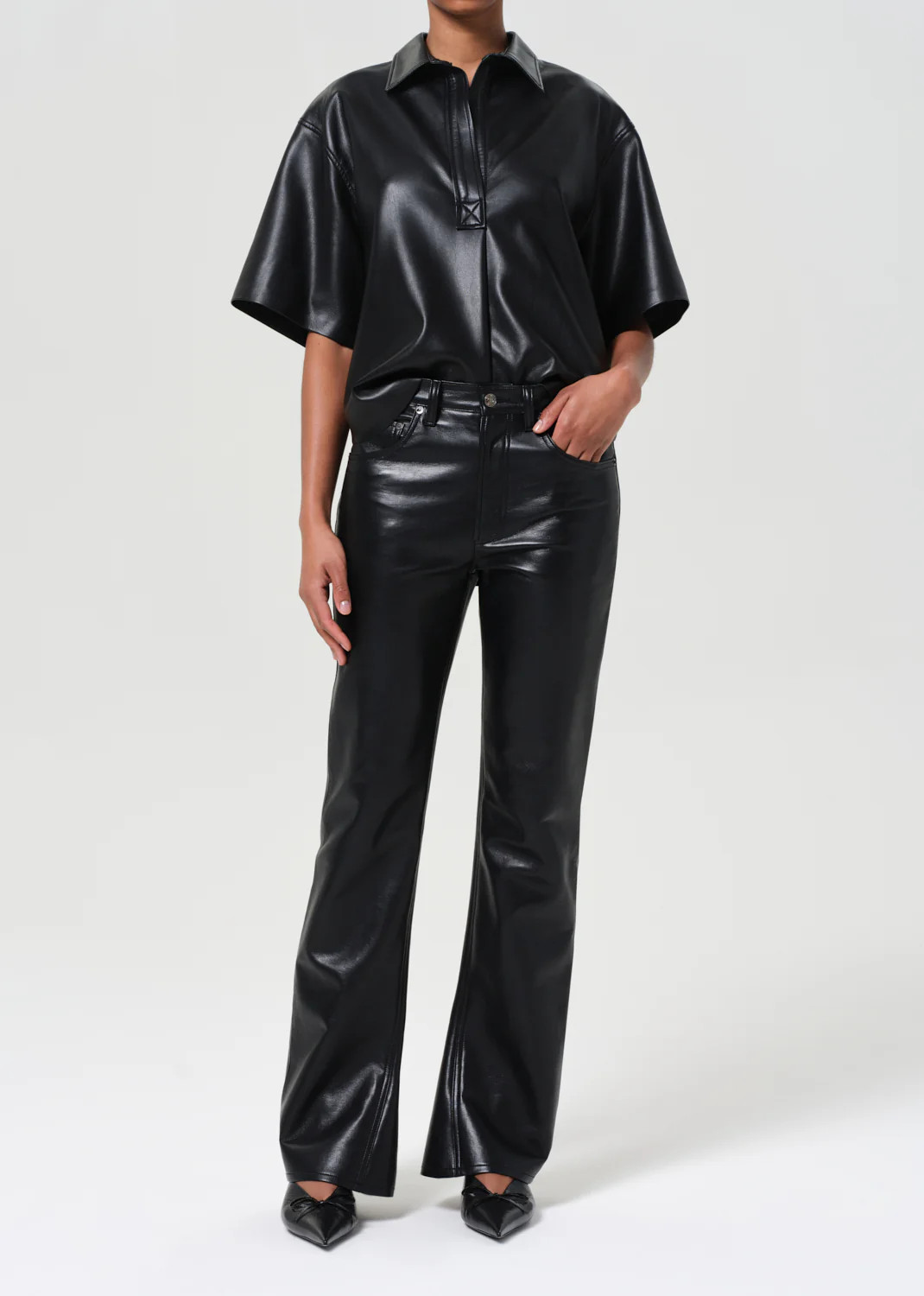 Recycled Leather Kick Boot in Detox | AGOLDE