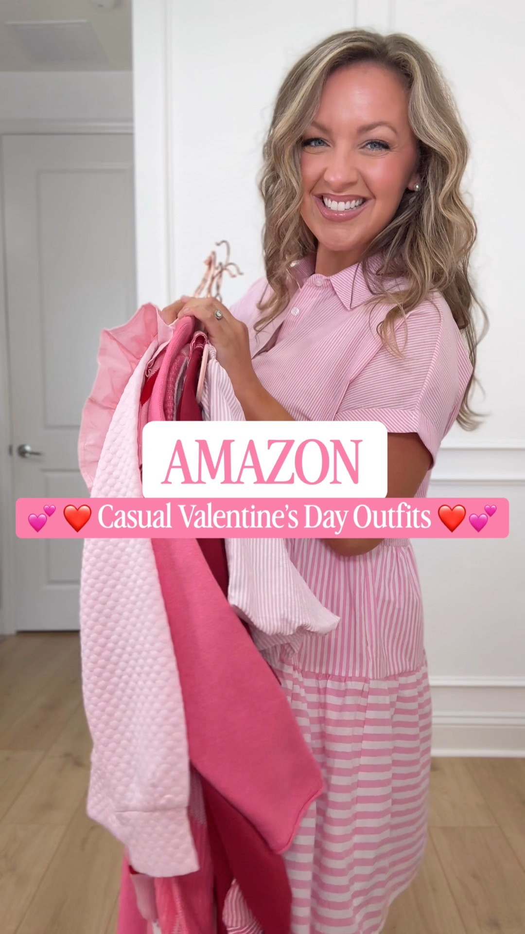Casual Valentine’s Day outfits you can actually wear 💗 and they are all from Amazon! 💝💐
Perfect for work, teacher outfits, brunch, school parties, or kid-friendly Valentine’s events. These are comfy, flattering, and easy to rewear all season.
I’m 5’5” size 8/10 wearing a Medium.
Linked here so you can shop everything in one place 👇

casual valentines day outfits, valentines outfits for work, teacher valentines outfits, valentines brunch outfit, mom valentines outfit, amazon valentines outfit, pink outfits, red outfits, casual work outfits, valentines day fashion, everyday valentines look 

 

#LTKFindsUnder100 #LTKSeasonal #LTKFindsUnder50