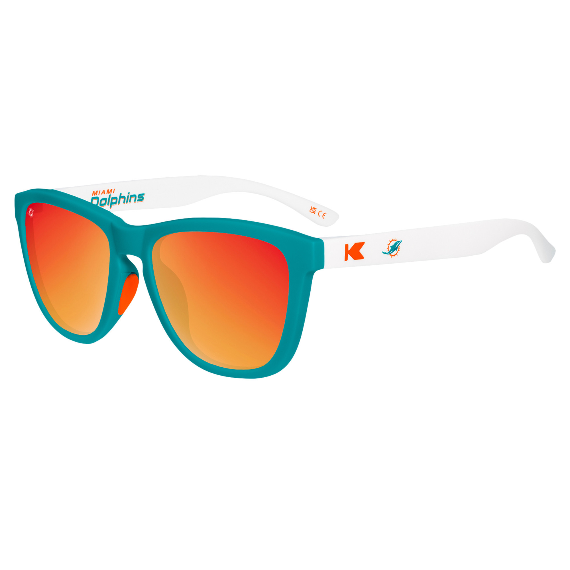 Knockaround Miami Dolphins Premiums Sport Sunglasses | Fanatics