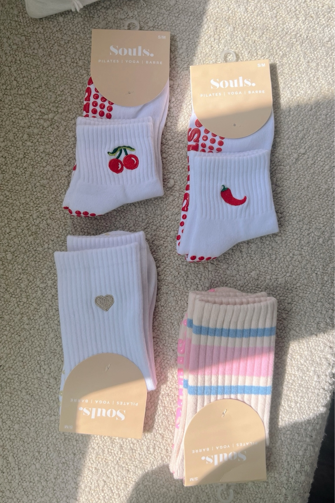 Grip sock haul

Pilates, Pilates style, Pilates fashion, Pilates socks, Pilates grip socks, grip socks, grippy socks, revolve, cute socks, cute Pilates socks, gym, fitness, yoga 

#LTKActive #LTKFindsUnder50 #LTKFitness