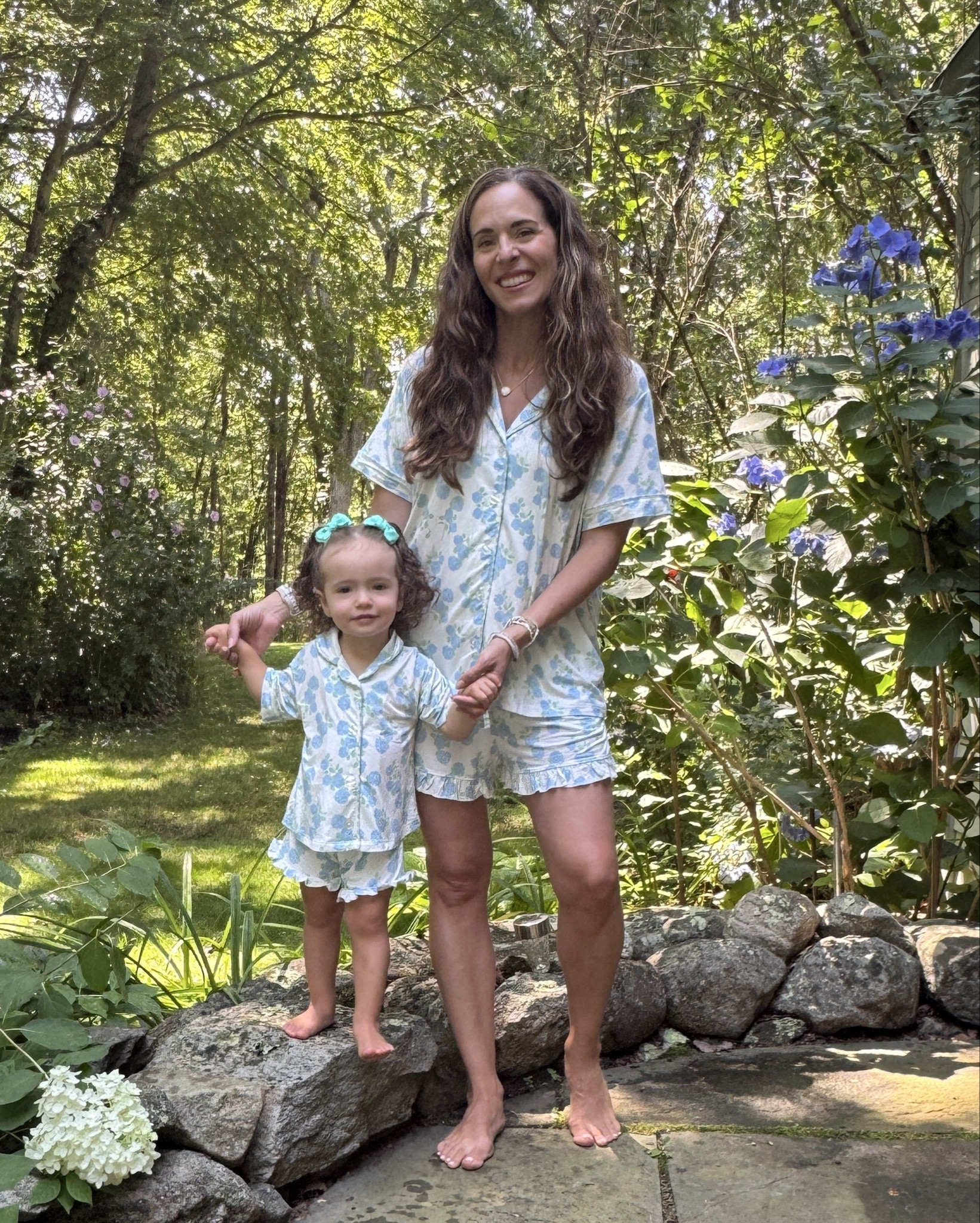 Absolutely loving our mommy and me pajama matching sets with the blue hydrangea print - this collab with blogger Caitlin Covington is to die for and the Nantucket rose print is so cute too. They also have daywear for kids in a lobster print and a crib sheet in the rose print. The prints are so perfect for summer in New England and match the flowers in our garden! 

Coastal pjs matching pjs pj set New England summer coastal aesthetic cottage core 

#LTKSeasonal #LTKFamily #LTKFindsUnder100
