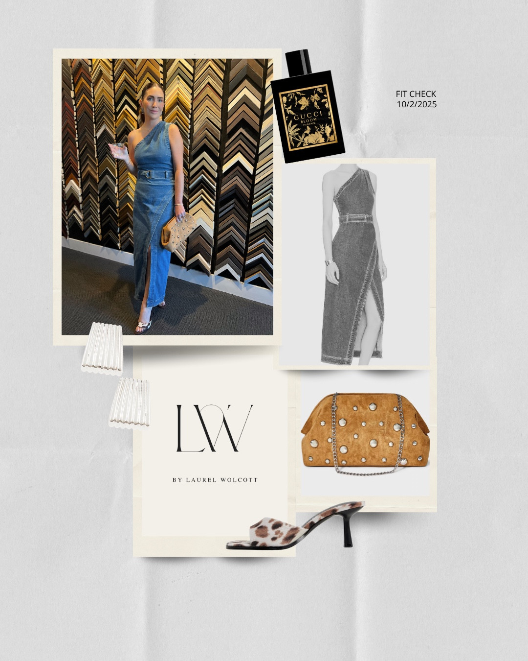 Favorite dress @karinagrimaldi + this clutch! #denim #suede #studs 

#LTKShoeCrush #LTKItBag #LTKStyleTip