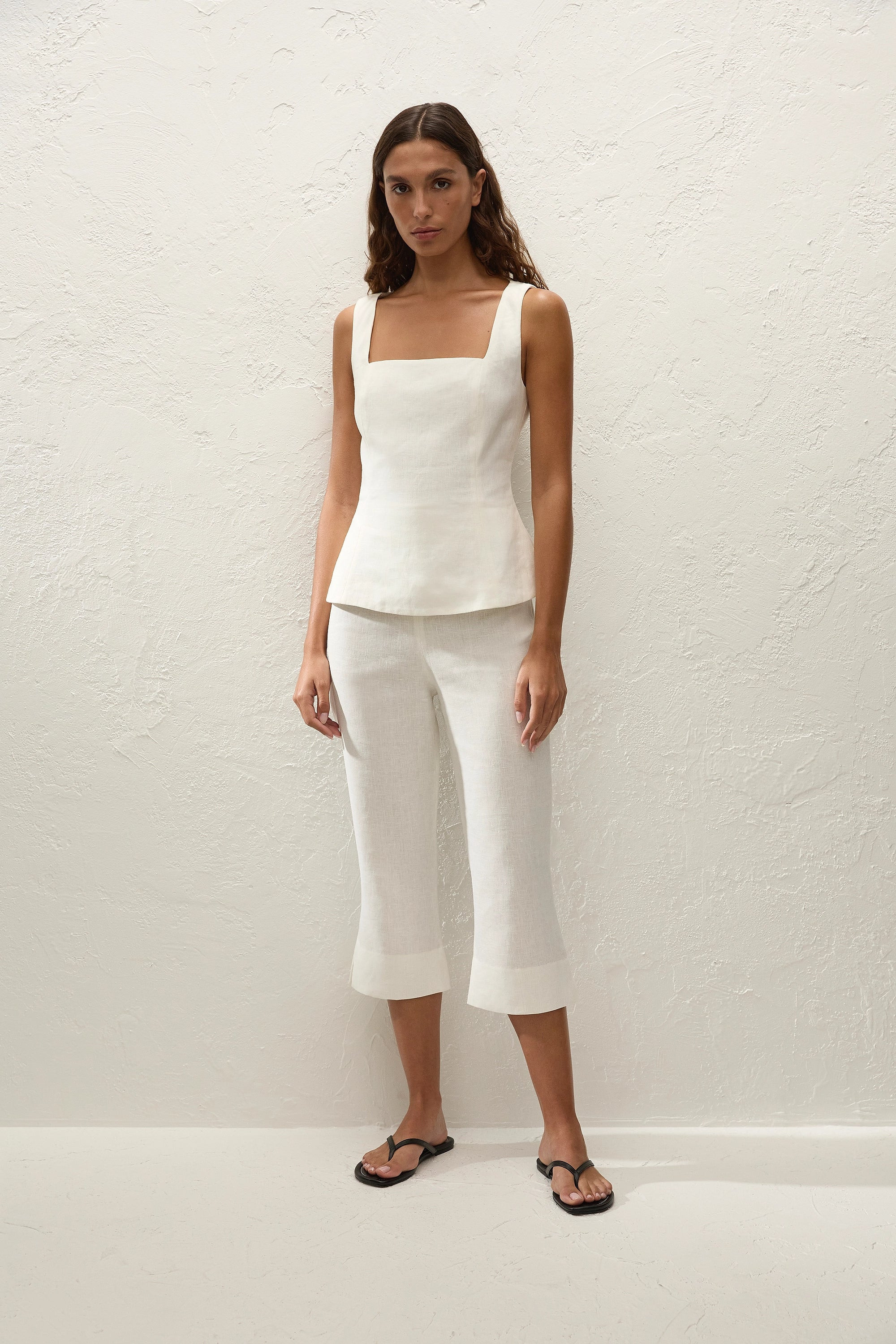 Valeria Capri White - Final Sale, XXL / White | Faithfull (AU)