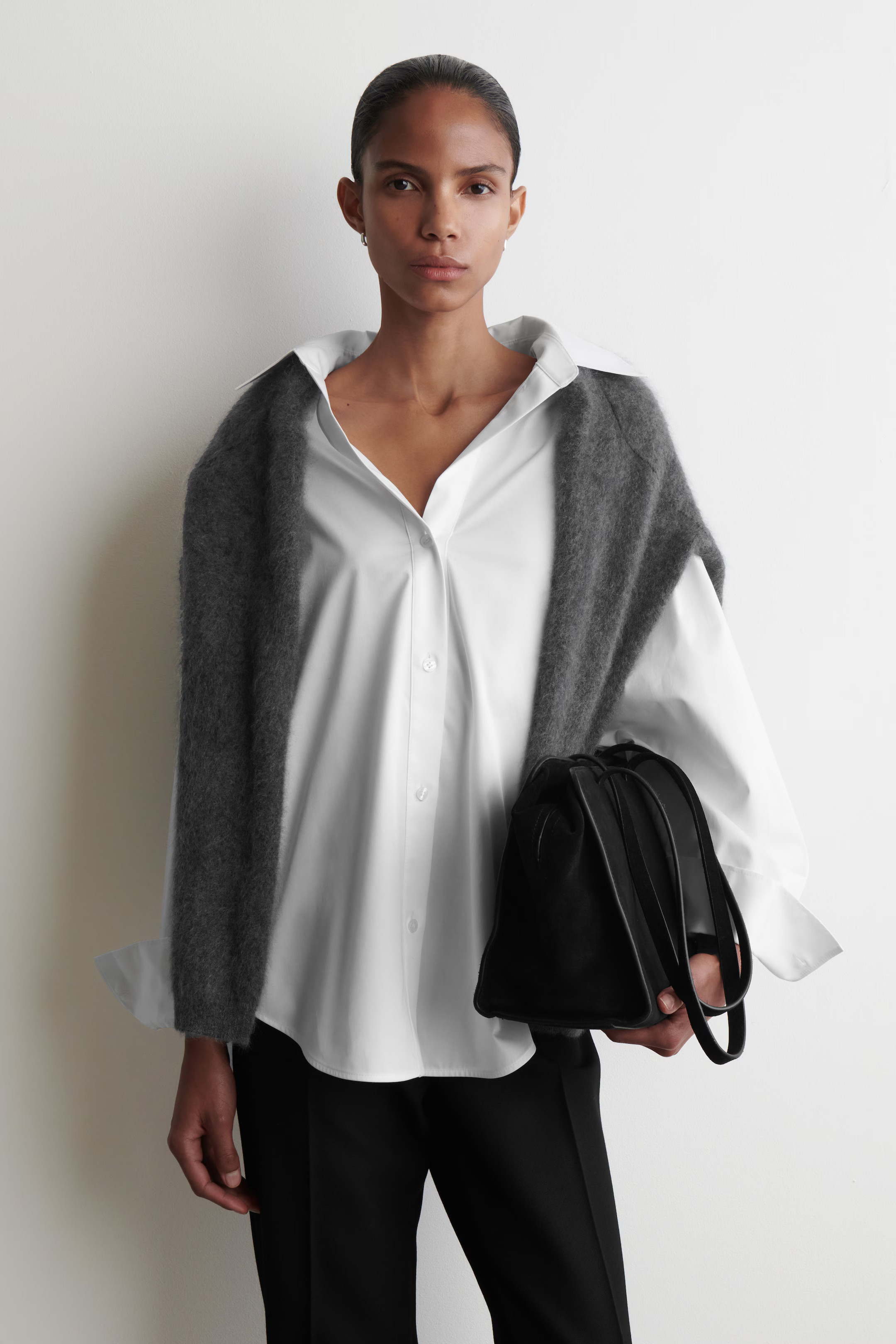 CHEMISE À COL OUVERT EN COTON | H&M (FR, IT, ES, PT, BE)