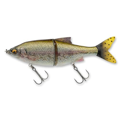 Savage Gear 3D Shine Glide Fishing Bait, 2 1/3 oz, Ghost Trout, Realistic Contours, Colors & Movement, Durable Construction, Quality Hooks and Rings, Unmatched Swimming Motion | Amazon (US)
