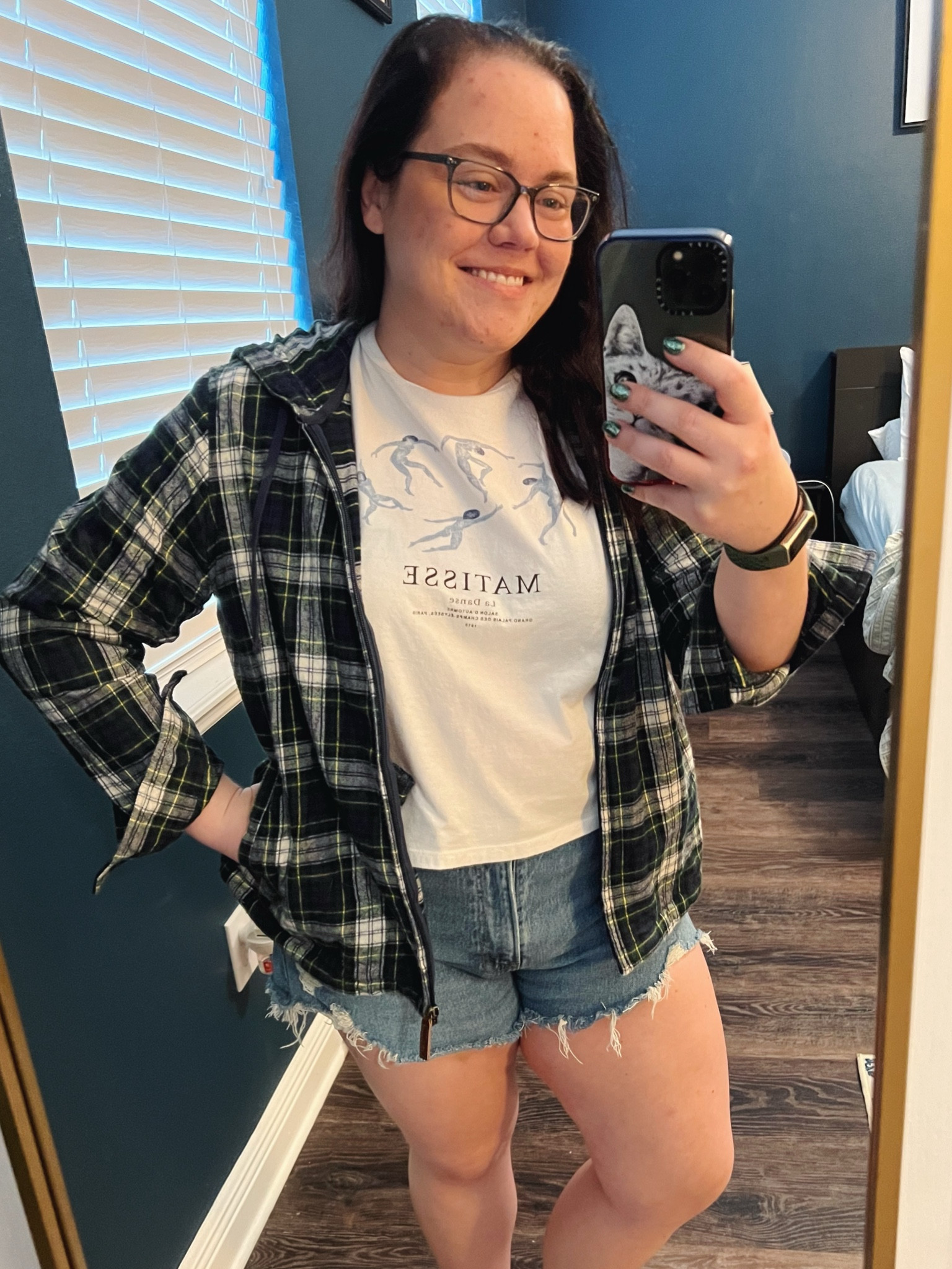 Enjoying fall flannel weather (even if it’s still warm enough for shorts 😹)! I love this flannel hoodie. I haven’t in two plaids and they’re great for layering or on their own. I sized up for a looser fit!

#LTKStyleTip #LTKMidsize #LTKSeasonal