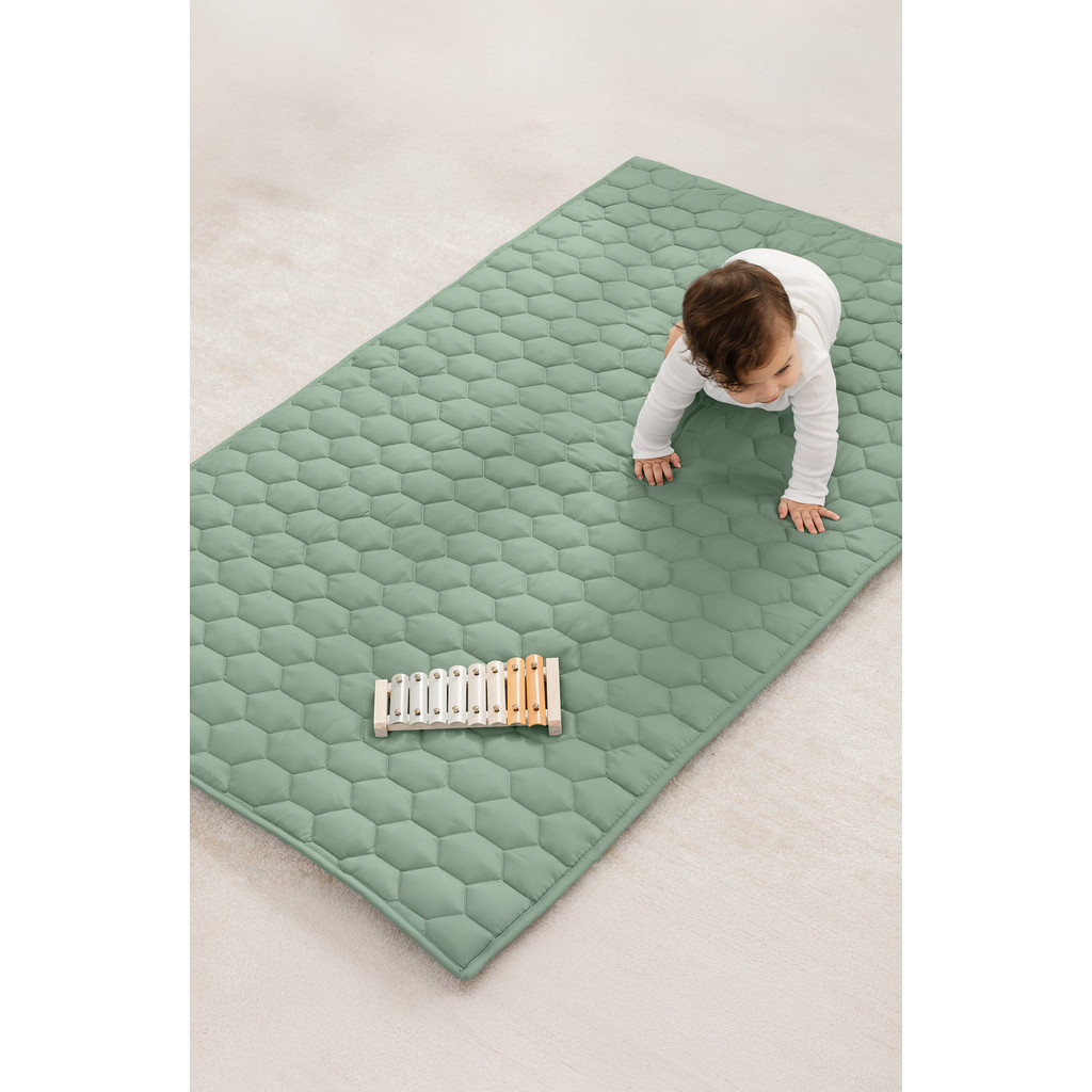 Comfy Cubs Premium Play Mat with Non-Slip Bottom, Rectangle in Fern at Nordstrom, Size Small | Nordstrom
