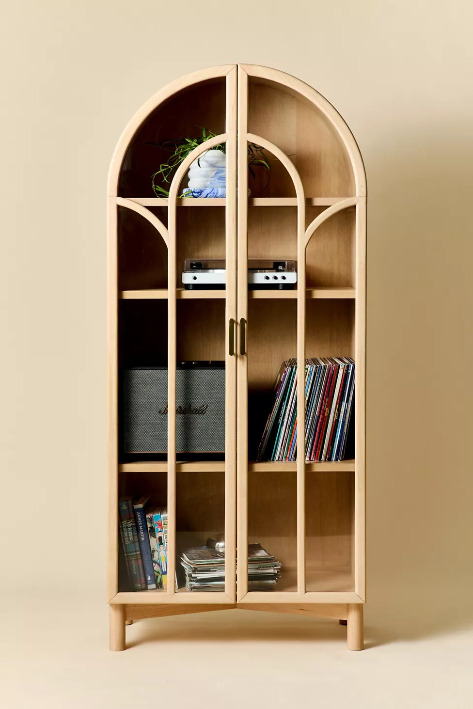 Camille Arched Glass Paned Storage Cabinet | Urban Outfitters (US and RoW)