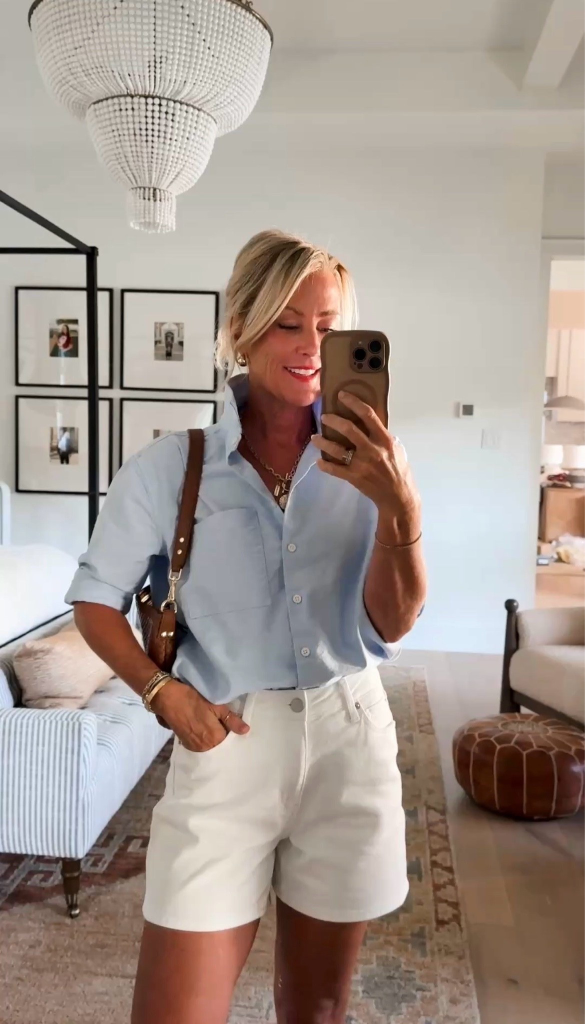 Every piece in this outfit is such a staple, it transitions beautifully from one season to the next, and the quality is so good you'll be wearing these for years to come. @Quince #quincepartner

#LTKOver40 #LTKgrwm #LTKSeasonal