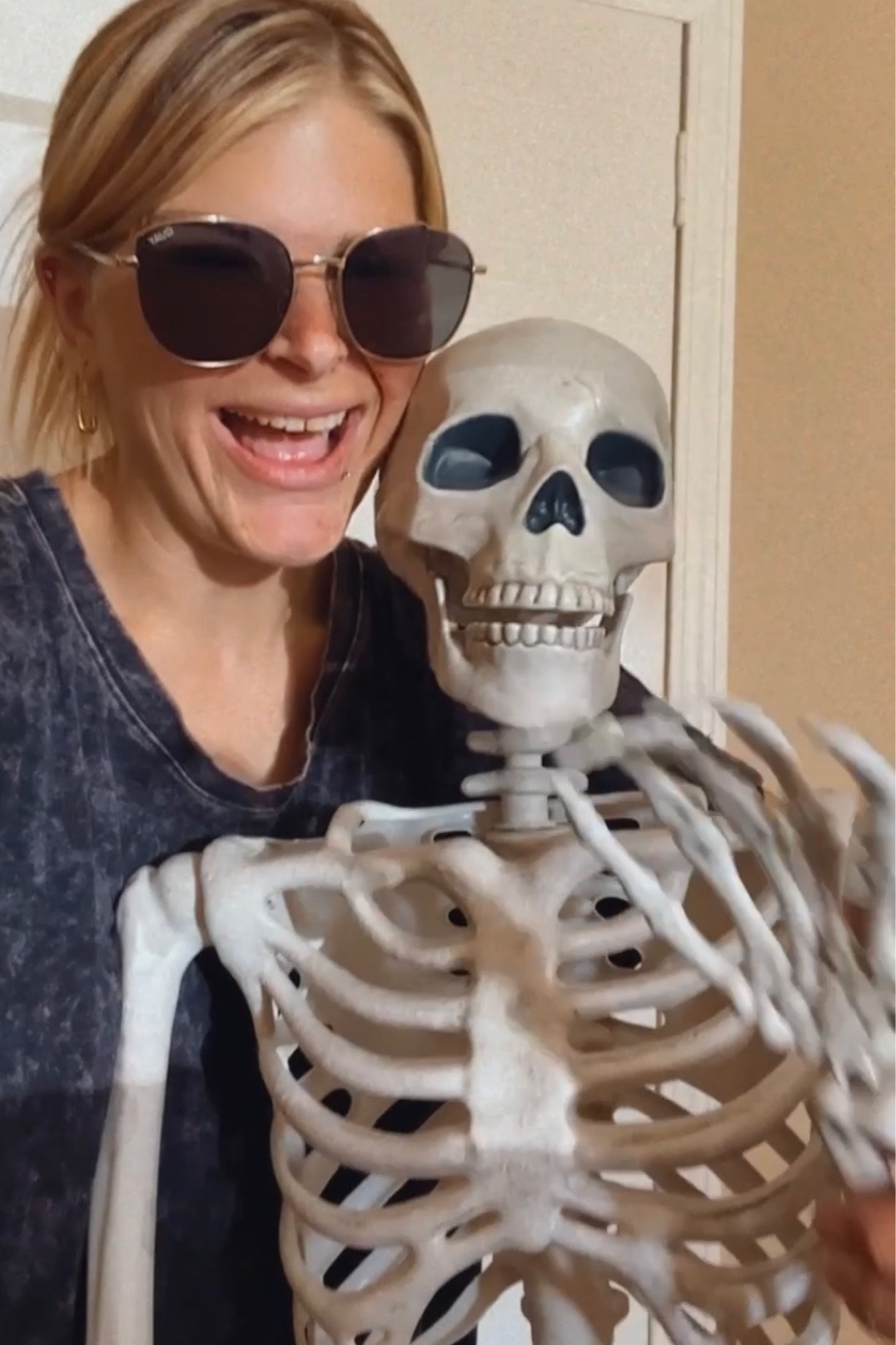 Target posable skeleton! 60 inches tall & $40!! You won’t find a better deal on these!! 


#LTKHalloween #LTKunder50 #LTKhome
