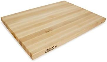 John Boos Block R02 Maple Wood Edge Grain Reversible Cutting Board, 24 Inches x 18 Inches x 1.5 I... | Amazon (US)