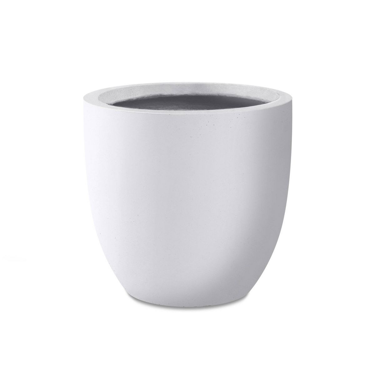 Rosemead Home & Garden, Inc. Kante  Fiberglass and Concrete Indoor Planter Pots White 16.54" x 1... | Target