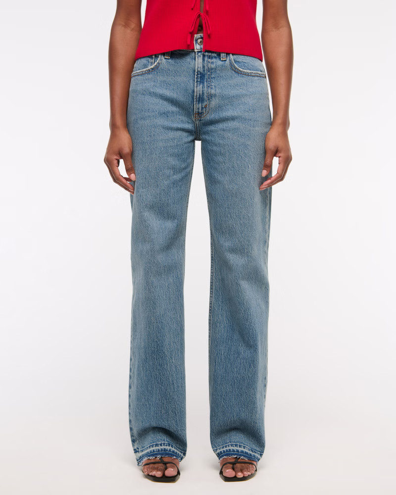 High Rise 90s Relaxed Jean | Abercrombie & Fitch (US)