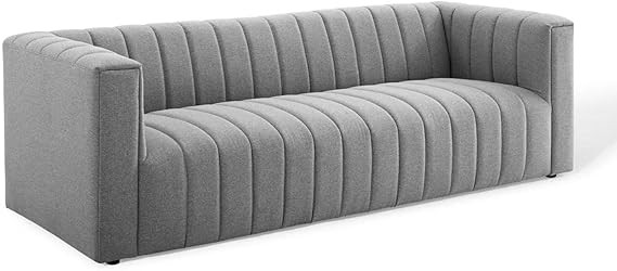 Modway Reflection Sofas, Light Gray | Amazon (US)