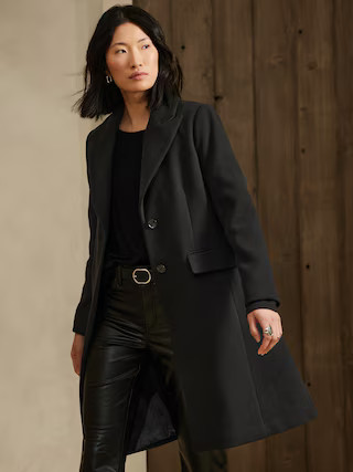 Double Cloth Coat | Banana Republic Factory