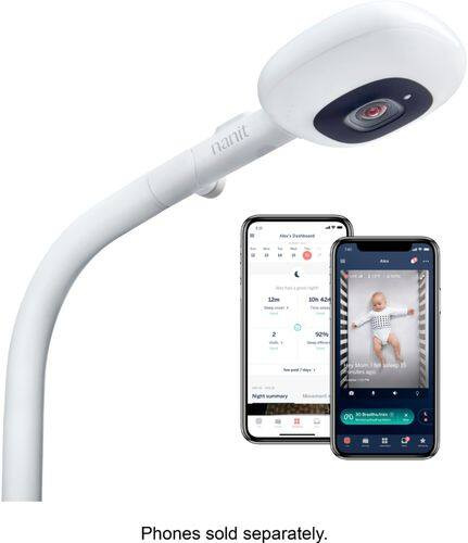 Nanit - Plus Smart Baby Monitor & Floor Stand - White | Best Buy U.S.