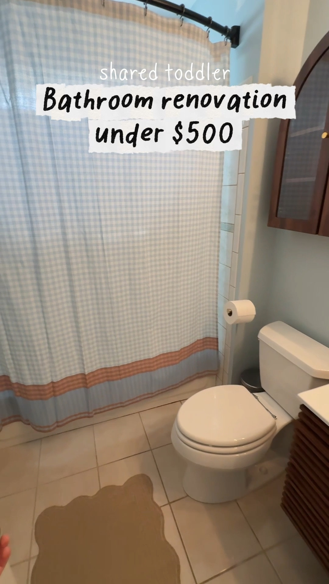 Toddler bathroom renovation 

#LTKBaby #LTKFindsUnder100 #LTKHome