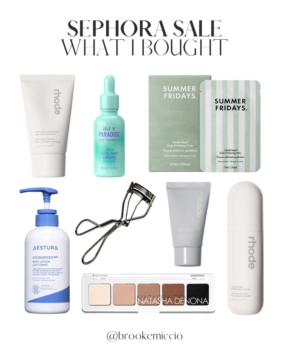 what I bought from the sephora sale! last day to get up to 20% off with code EVERYTHING 

 #LTKSaleAlert #LTKBeauty