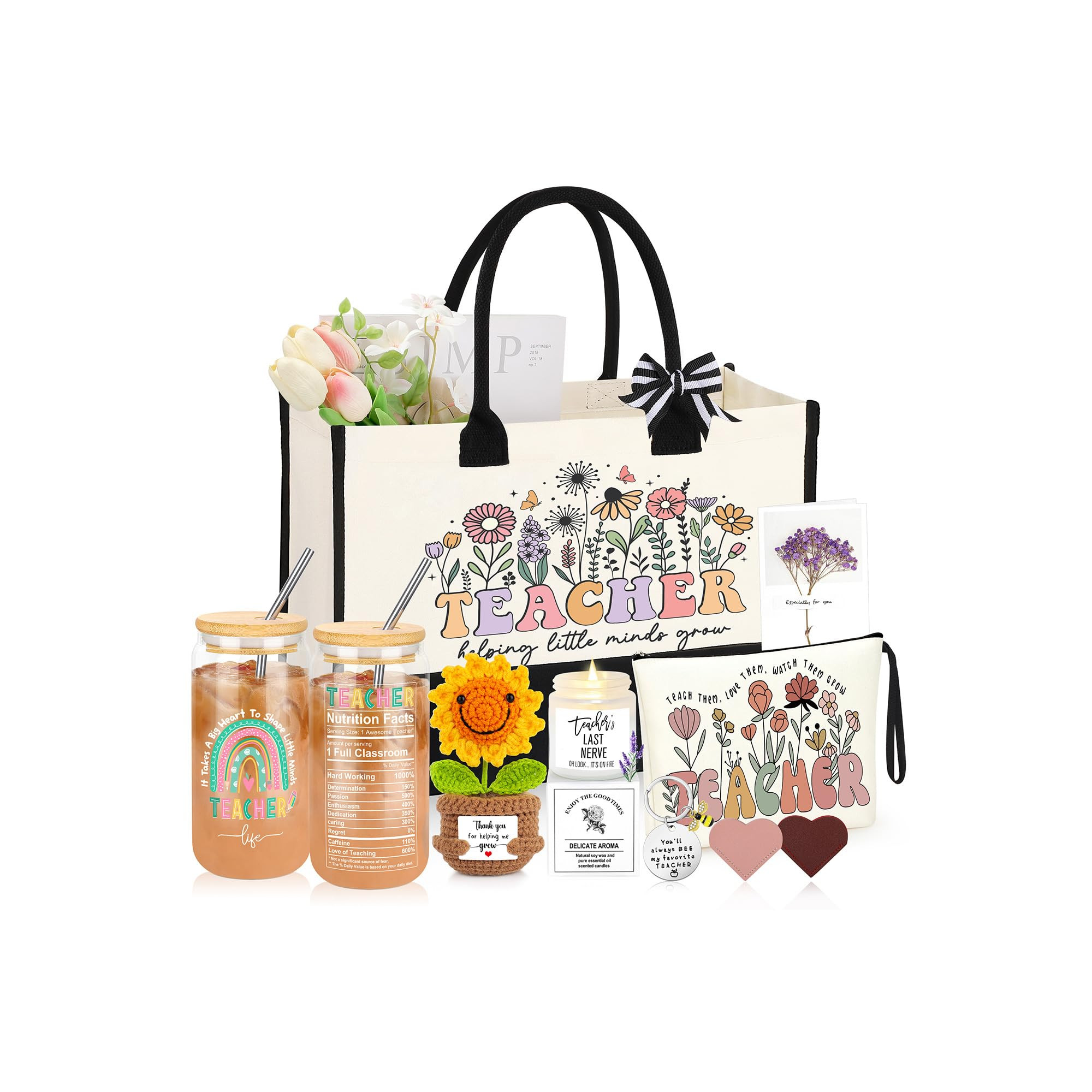 Teacher Gifts for Women, End of Year Thank You Appreciation Retirement Christmas Unique Gifts for... | Amazon (US)