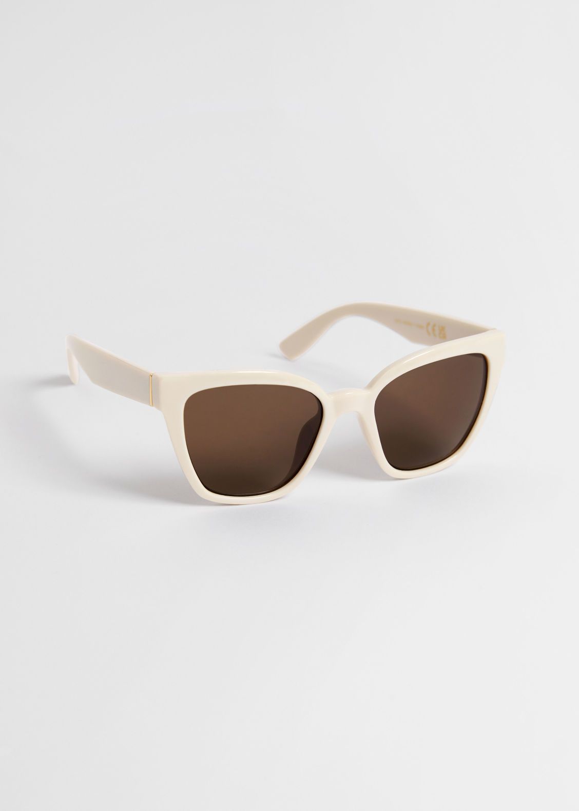 Cat Eye Sunglasses - White | & Other Stories US