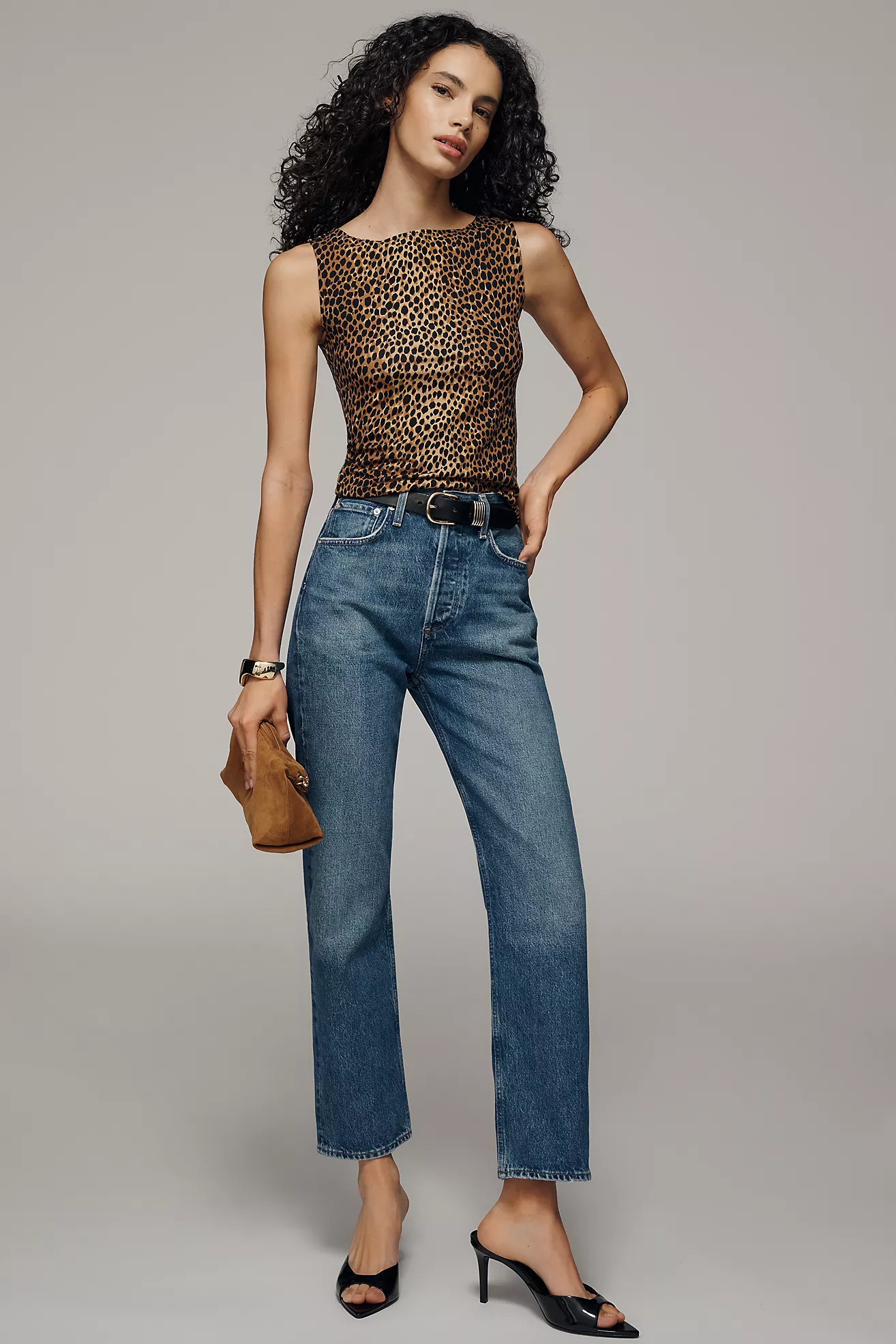 Citizens of Humanity Blaine Button Fly High Rise Jeans | Anthropologie (US)