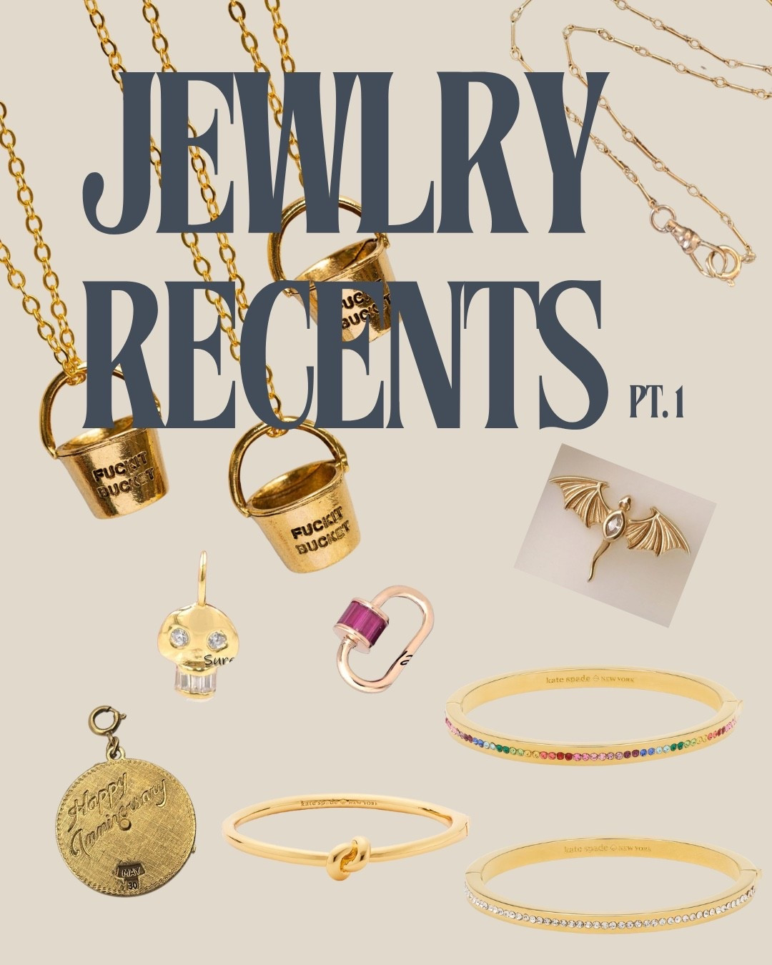 My recent jewelry purchases

 #jewelry
#ringstack #jewelryinspo #jewelrywishlist #necklacestack
#braceletstack #etsyfinds #earringstack #affordablejewelry #etsyjewelry #katespadejewelry
#LTKGiftGuide #LTKHoliday
#LTKFindsUnder100