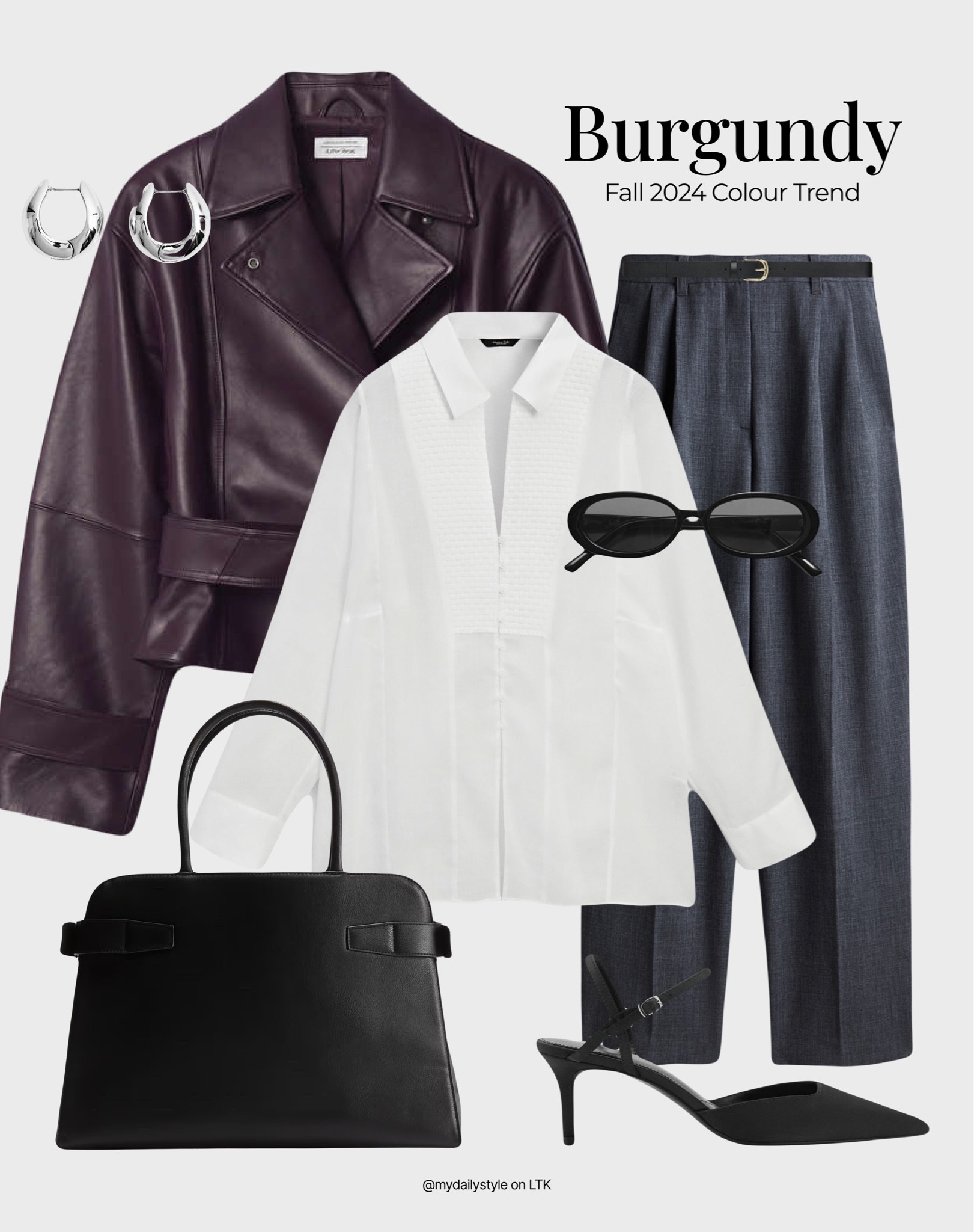 Burgundy leather jacket styling for fall/winter 🖤

Check out more styling ideas in my profile. 

Tags: burgundy, cherry red, chocolate brown, fall style, pre-fall, autumn style, fall outfit, autumn outfit, fall fashion, autumn fashion, easy styling, simple everyday look, chic & basic outfit, Parisian look, casual outfit, capsule wardrobe, office look, brunch style, high street. 


#LTKbag #LTKstyletip #LTKautumn