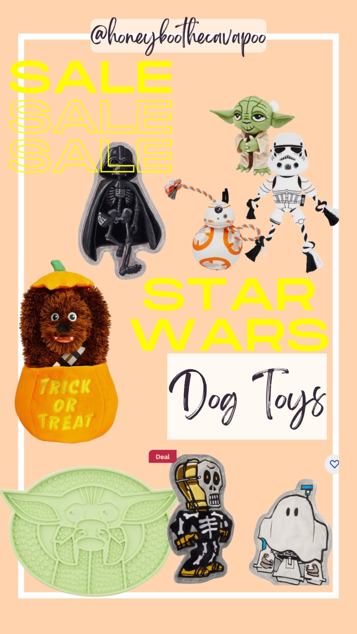 #ltkdog #ltkpet #dogtoys #starwars

#LTKfamily #LTKsalealert
