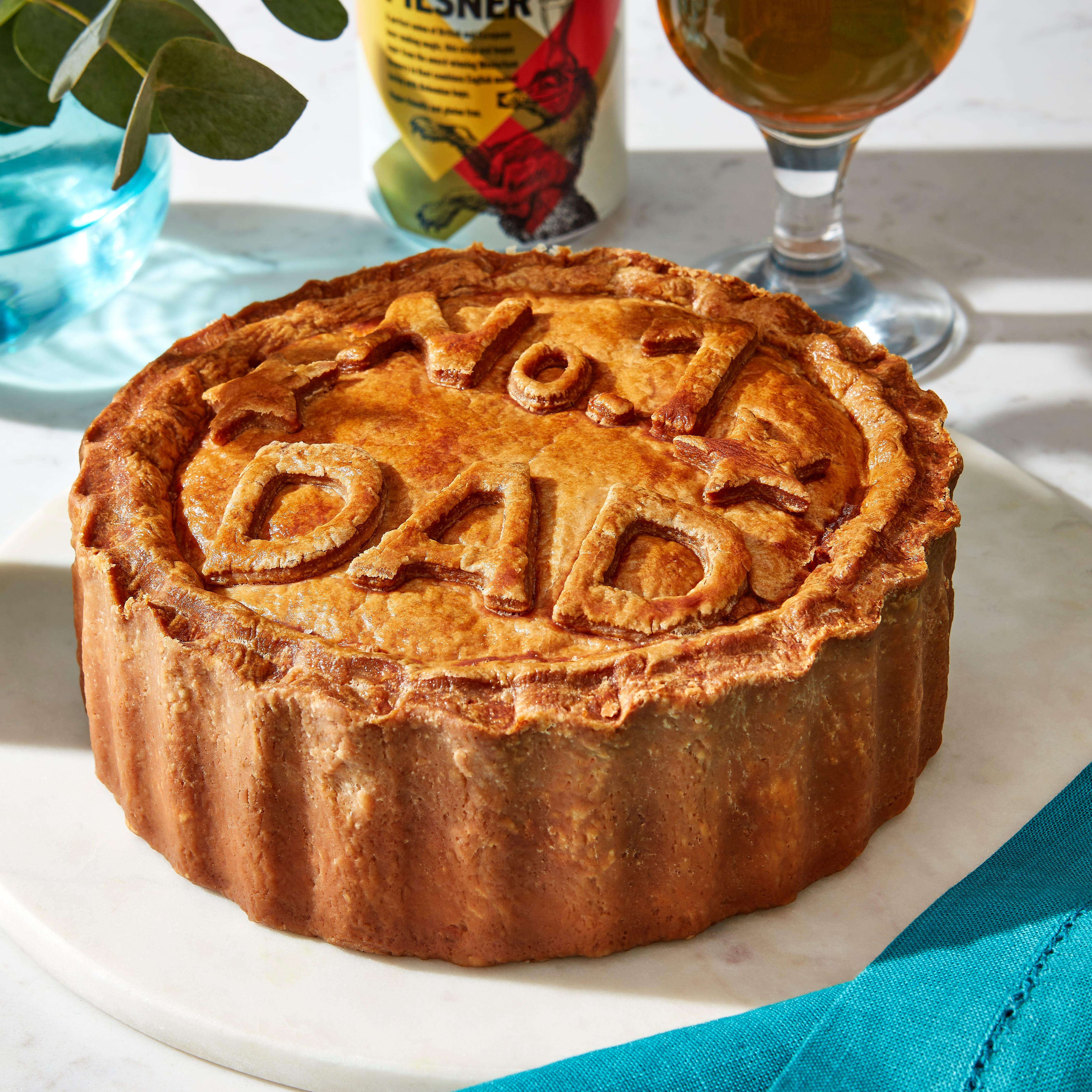 Father's Day 'Dad' Pork Pie, 1.3kg | Fortnum & Mason