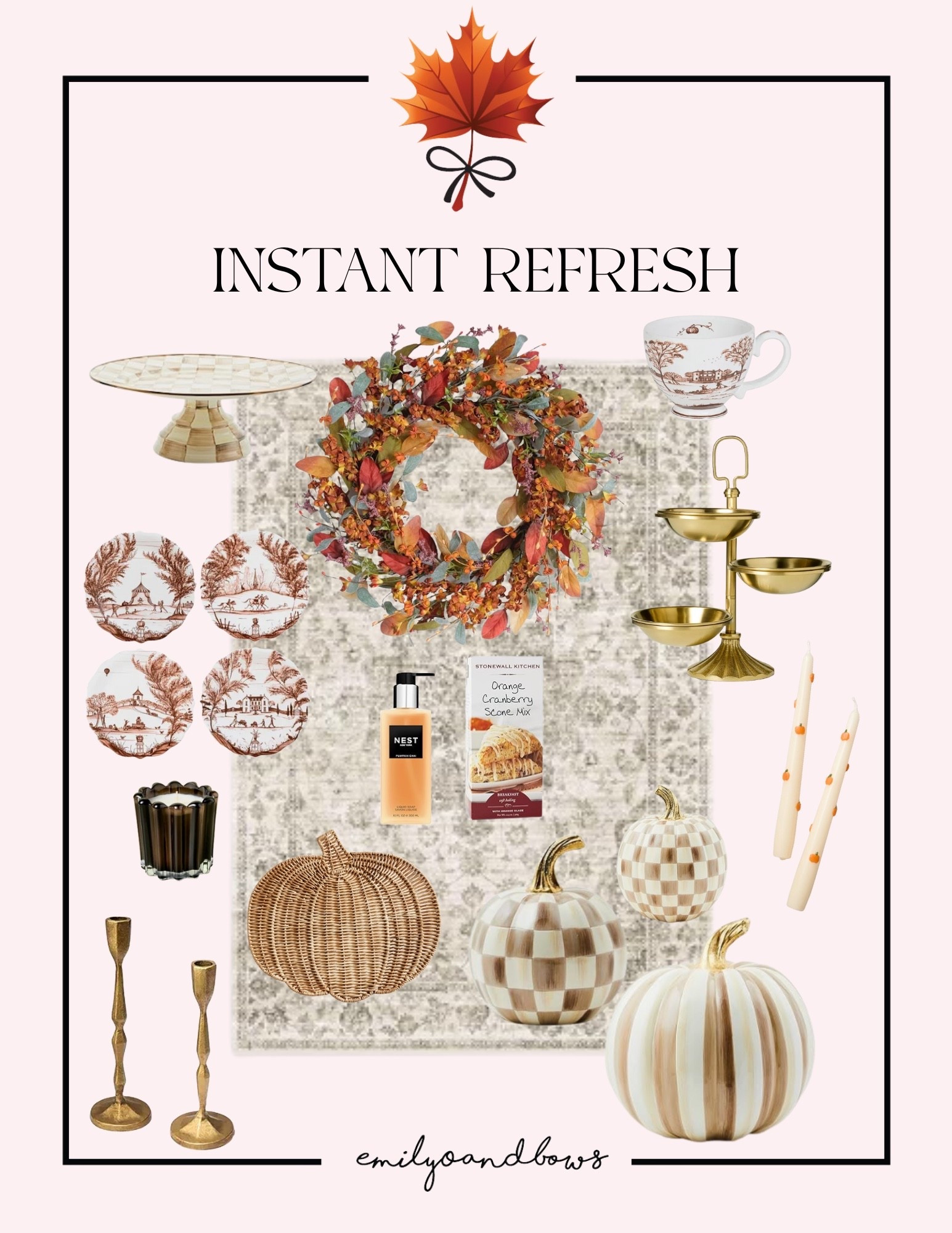 Instant refresh! Sharing a round up of some favorite fall home decor items! 🍂🍁🏡

#LTKFallSale #LTKSeasonal #LTKHome