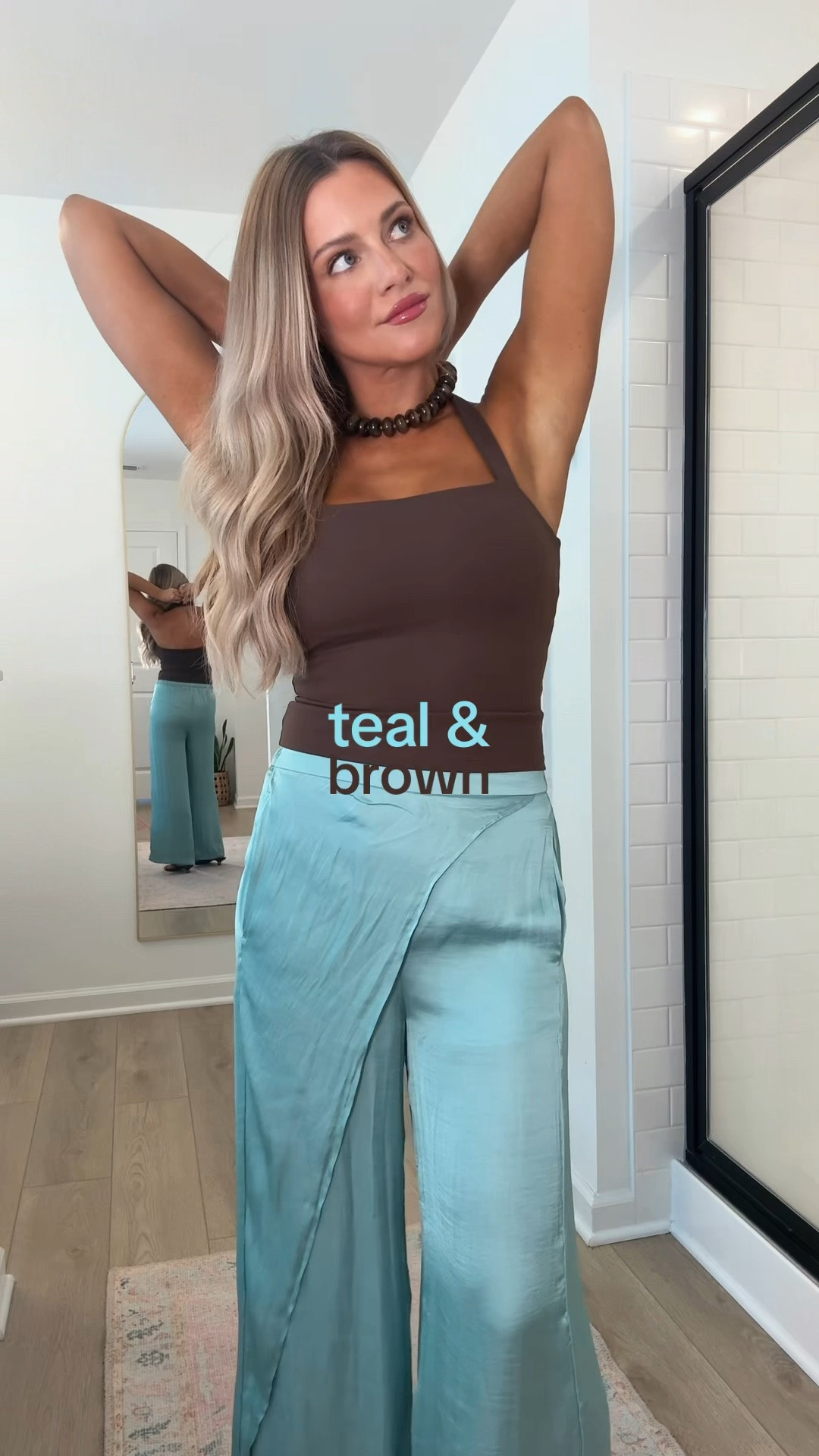 the real ones remember this classic 2000s color combo 🩵🤎

#Y2KInspired #BrownAndTeal #ColorCombo #OutfitIdeas #Y2KStyle

#LTKgrwm #LTKootd #LTKSaleAlert